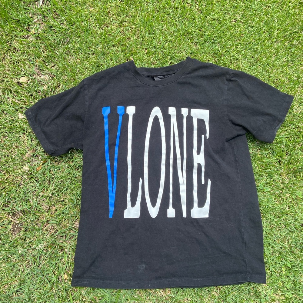 Black VLONE snake shirt